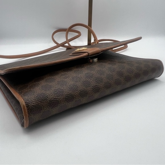 Celine Monogram Coated Canvas Crossbody - Picture 11 of 12